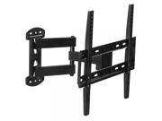 Mount-It! Full Motion TV Wall Mount Corner Bracket, VESA 400 x 400 Compatible, Extending Arm Articulating, Swivel, Tilt Fits 32, 37, 40, 42, 47, 50 Inch TVs, 66