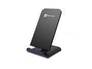 Samsung Wireless Charging Stand, TekHome QI 2 Coils Wifi Charger Station Fast Charge Pad Dock for iPhone 8 8 Plus iPhone X Galaxy S8 S8+ S8 Plus S7 S7 Edge S6 E