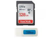 UPC 724696677697 product image for Canon EOS Rebel T5 Memory Card SanDisk 128GB SD Ultra SDXC Memory Card 80mb/s  | upcitemdb.com