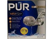 UPC 723987192000 product image for PUR FM-9000B Faucet Mount Water Filter - Stainless Steel Style | upcitemdb.com