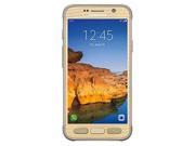 samsung galaxy s7 active g891a 32gb unlocked gsm shatter,dust and water resistant smartphone w/ 12mp camera at&t  sandy gold