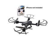 Holy Stone X400C FPV RC Quadcopter Drone with Wifi Camera Live Video One Key Return Function Headless Mode 2.4GHz 4 Channel 6 Axis Gyro RTF Left and Right Hand