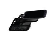 Hype Sliding Bluetooth Keyboard with Detachable Case for Samsung Galaxy S3 - Retail Packaging - Black