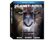 planet of the apes trilogy bd +digital hd bluray