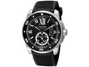 UPC 683498427070 product image for cartier men's w7100056 analog display swiss automatic black watch | upcitemdb.com