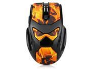 Dealheroes 2.4G Wireless PC Gaming Mouse Flame