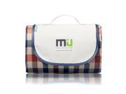 MIU COLOR Extra Large 57 x 79 Outdoor Beach Camping Picnic Blanket Mat Handy Tote with Waterproof and Sandproof Backing