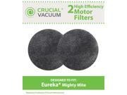 2 Eureka Mighty Mite Motor Filters; Fits Eureka Mighty Mite and Sanitaire Models 3600 Series; Replaces Eureka Part 38333