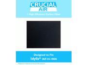 1 Idylis Carbon Filter; Fits Idylis Air Purifiers IAP 10 100 IAP 10 150; Model IAF H 100A 302656; Designed Engineered by Crucial Air