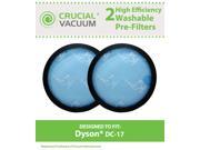 2 Dyson DC17 Washable Pre Filters Part 911236 01 91123601