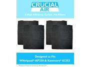 4 Carbon Pre Filters Fit Whirlpool AP250 Kenmore 83377 Air Purifiers