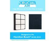 Hamilton Beach TrueAir 04160 04161 Air Purifier HEPA Carbon Filter Part 04912 04922
