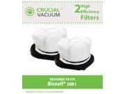 2 Bissell HEPA Style 38B1 Vacuum Filters Part 203 7423