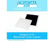 2 High Efficiency Kenmore Replacement Air Purifier Filters Fit 83244 85244 Compare to Part 83159 Designed Engineered by Crucial Air