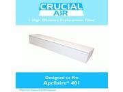Aprilaire 401 Replacement Air Filter Fits Space Gard 2400 Air Purifiers