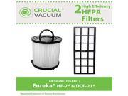 Eureka DCF21 HF7 Washable Filter Kit Part 67821 68931 61850