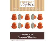 10 High Performance Replacement Coffee Capsules for Use in Most Nespresso Machines The Afternoon Hustle is Designed Engineered by Crucial Coffee