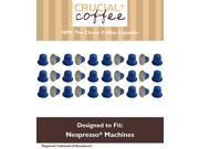 30 High Performance Replacement Coffee Capsules for Use in Most Nespresso Machines The Closer is Designed Engineered by Crucial Coffee