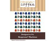 60 High Performance Replacement Coffee Capsules Variety Pack for Use in Most Nespresso Machines The Morning Grind Afternoon Hustle The Closer are Designed