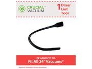 24 Flexible Dryer Lint Vacuum Crevice Attachment Tool Fits 32MM including Bissell Eureka Dirt Devil Hoover More
