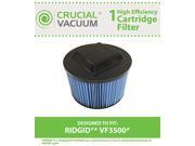 Ridgid VF3500 Filter Replacement for Ridgid WD4050 Wet Dry Vacuums
