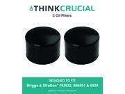2 Briggs Stratton 492932 Oil Filters Fits Oregon 83 013 John Deere LG492932S Kohler 25 050 01 28 050 01 Designed Engineered by Think Crucial