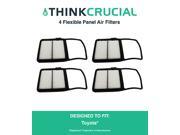4 Rigid Panel Air Filters Fit Toyota Prius Hybrid Compare to Part A25698 CA10159 Designed Engineered by Think Crucial