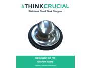 Replacement Stainless Steel Sink Stopper fits InSinkErator Part STP SS