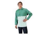 Tillman 6221 9 oz. Green Westex Cotton Cape Sleeve 3X Large