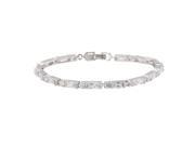 Sophisticated 8 Tennis Bracelet With Stunning CZ