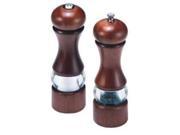 Olde Thompson 7 1 2 Inch Dover Wood Acrylic Peppermill and Salt Shaker
