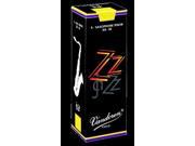 5 Pack of Vandoren 2.5 Tenor Saxophone ZZ Reeds