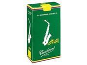 10 Pack of Vandoren 4 Alto Saxophone Java Reeds