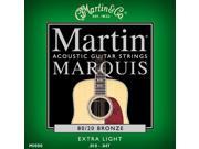 Martin M1000 Marquis Extra Light 10 47 Acoustic Guitar Strings