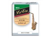 Rico La Voz Alto Saxophone 10 Pack Medium Soft Strength