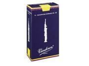 Vandoren Traditional Soprano Saxophone 10 Pack of 2.5 Reeds