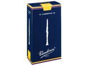 Vandoren Traditional Bb Clarinet Reeds 10 Pack 5 Strength
