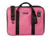 Protec P5 Music Portfolio Bag with Shoulder Strap in Fushia
