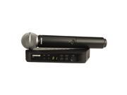 Shure BLX24 SM58 H10 Wireless Vocal System with SM58 Handheld Microphone H10