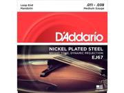 D Addario EJ67 Nickel Mandolin Strings