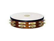 Meinl TAH2B AB 10? Headed Double Row Brass Jingle Tambourine