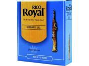 Rico Royal Soprano Saxophone 10 Pack 4 Strength