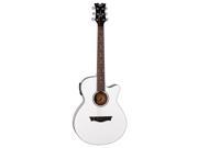 Dean AXS Performer Acoustic Electric Guitar Classic White
