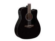 Yamaha FG Series FGX800C Acoustic Electric Guitar Black