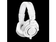 Audio Technica ATH M50xWH Professional Monitor Headphones