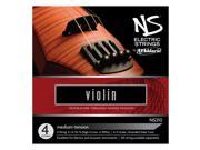 D’Addario NS310 Electric Violin String Set 4 4 Scale Medium Tension