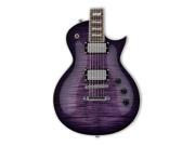 ESP LEC256STPSB LTD EC 256 FM See Thru Purple Sunburst Electric Guitar