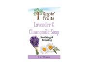 Roots Fruits Bar Soap Lavender Chamomile 5 Oz by Bio Nutrition Inc