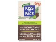 Bar Soap Pure Coconut Milk With Lime Peel 5 Oz by Kiss My Face