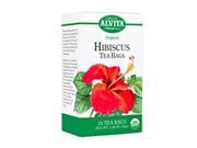 Hibiscus Tea Bags 24 bags by Alvita Teas